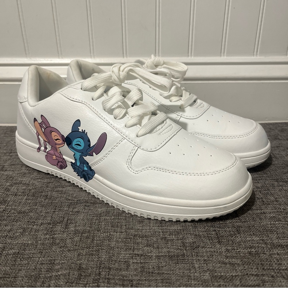 DISNEY Stitch & Angel Women’s SHOES womens size 10 sneakers tennis walking NEW